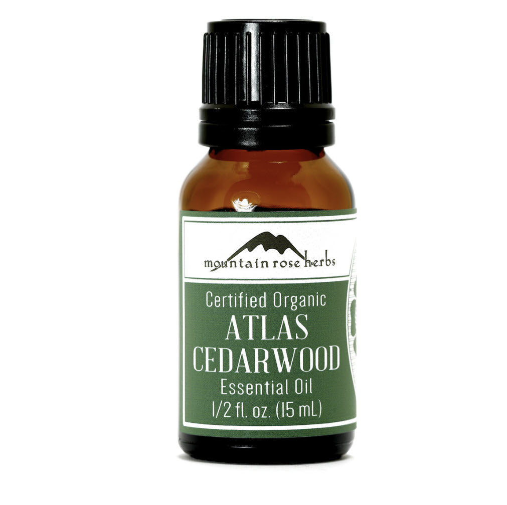 Cedarwood, Atlas Essential Oil Organic (1/2 oz)