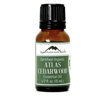 Cedarwood, Atlas Essential Oil Organic (1/2 oz)