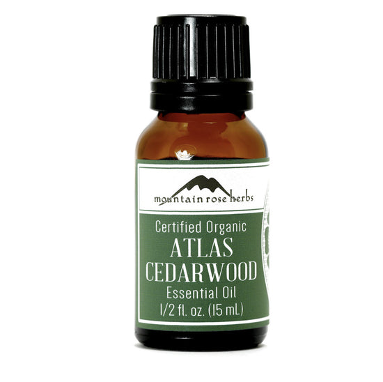 Cedarwood, Atlas Essential Oil Organic (1/2 oz)