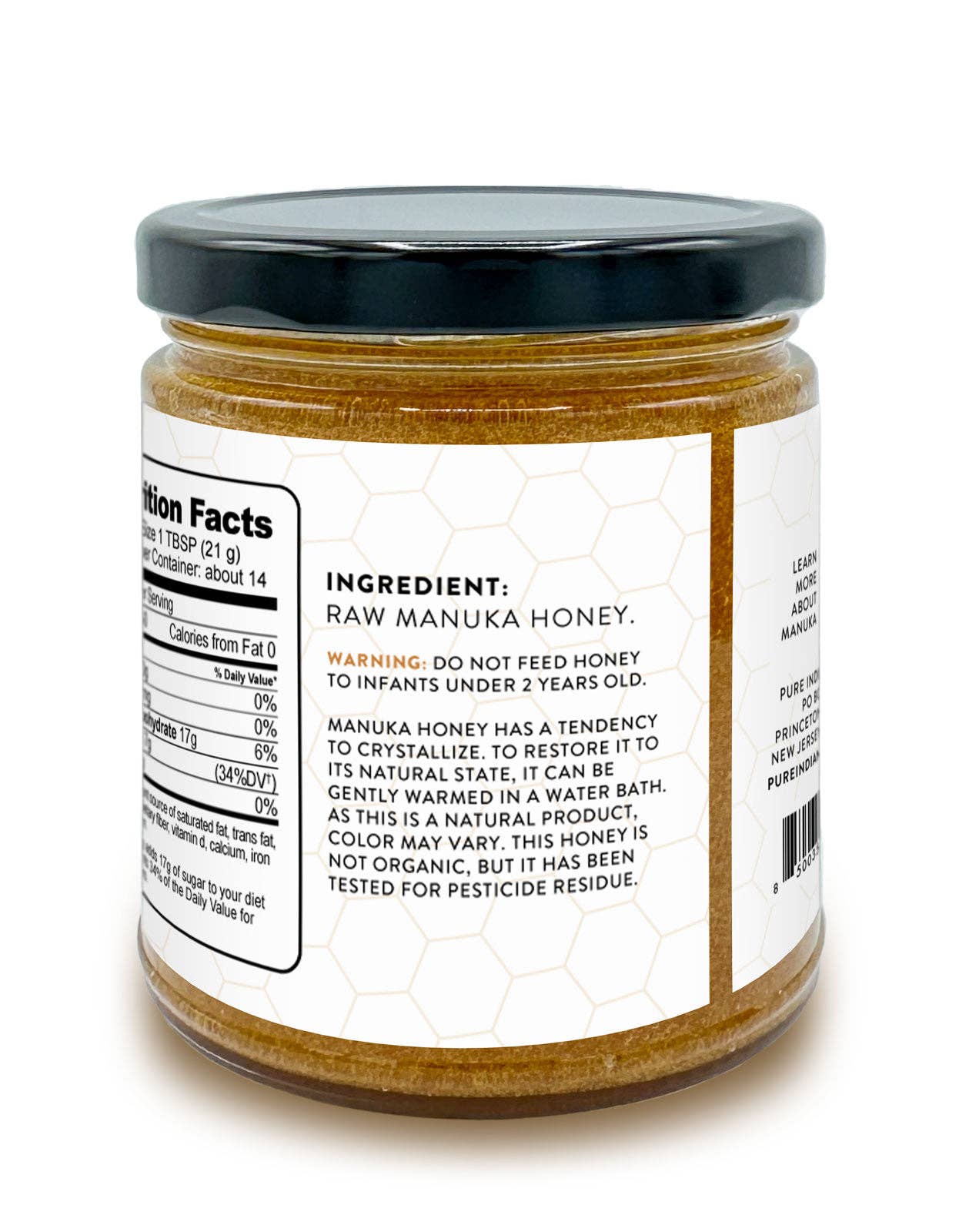 Manuka Honey, 85+ MGO (5 oz)