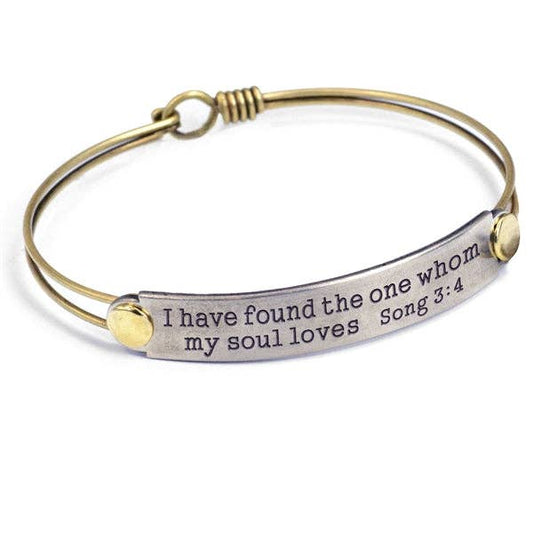 Inspirational Bible Verse Bracelet