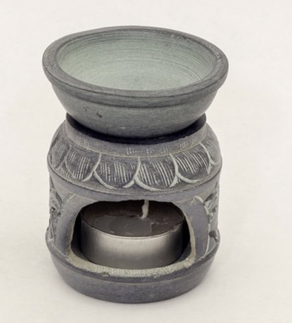 Essential Oil Soapstone Diffuser - Celtic Design