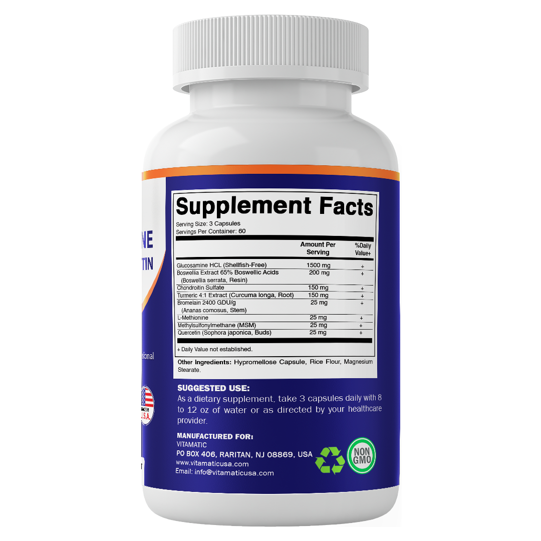 Glucosamine Chondroitin MSM (180 Veggie Capsules)
