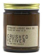 Crushed Vetiver Soy Wax Candle (8 oz)