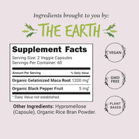 Organic Maca Root Capsules