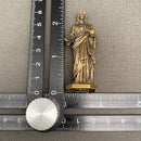 Brass Statue of Jesus (2 inches tall)