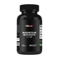 Magnesium Glycinate with B6 - 1000mg (90 Tablets)
