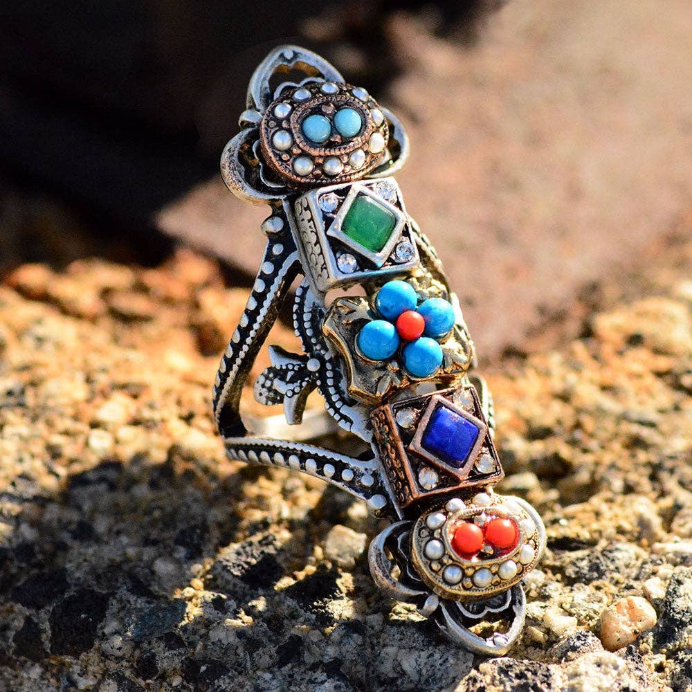 Desert Gypsy Ring (Size 6)- Signed by Sweet Romance USA