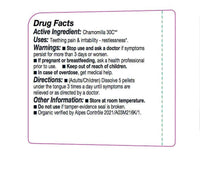 Olloïs Chamomilla 30C Vegan Organic, 80 Homeopathic Pellets