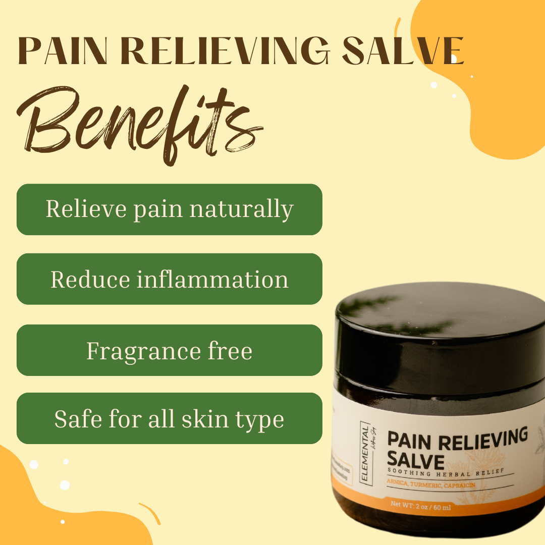 Natural Pain Relief Salve | Arnica Salve | Muscle Balm