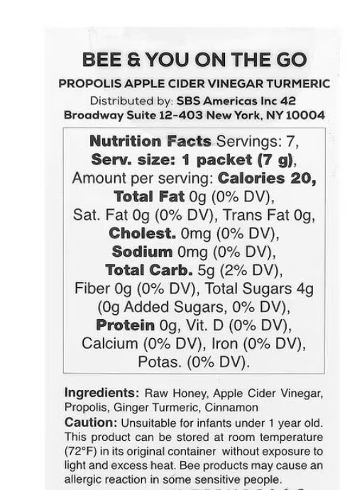 Detox On-the-Go - Apple Cider Vinegar, Ginger, & Turmeric