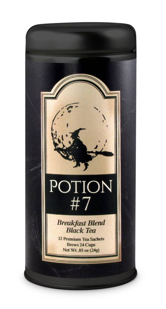 Vanilla Chai Black Tea - Potion #7 (12 Premium Tea Sachets)