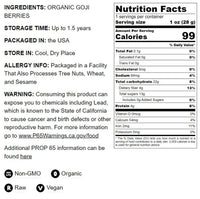 Organic Goji Berries (4 oz)