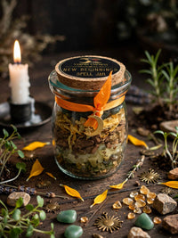 Spell Jar Practical Magic (New Beginnings, Loss & Grief, & Bewitch)