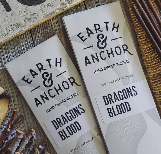Dragon's Blood Incense (Stick incense) - Hand-dipped