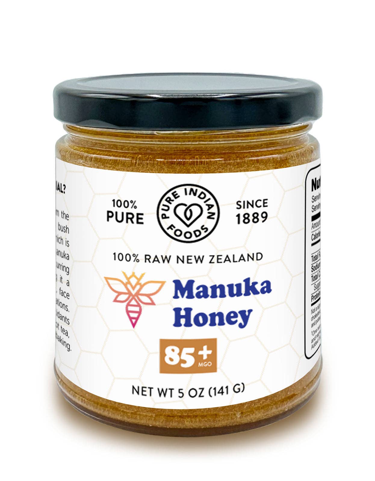 Manuka Honey, 85+ MGO (5 oz)