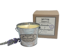 Lavender Mosquito Bucket Candle | Beeswax | Citronella