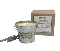 Lavender Mosquito Bucket Candle | Beeswax | Citronella