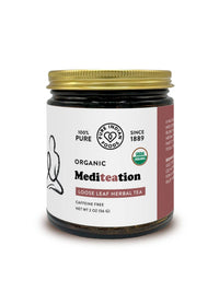 Mediteation Loose Leaf Herbal Tea, Certified Organic - 2oz