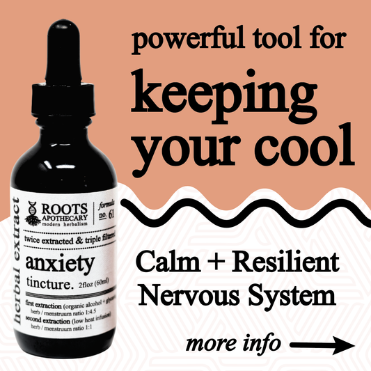 Anxiety tincture.