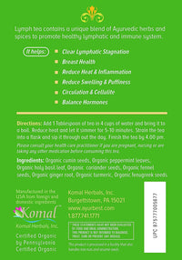 Lymph Herbal Tea, Organic (8oz)