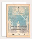 The Traveler Greeting Card - Blank Inside