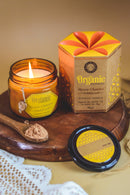 Organic Goodness Candle Sandalwood, Toxin-free, Lead-free Cotton Wick