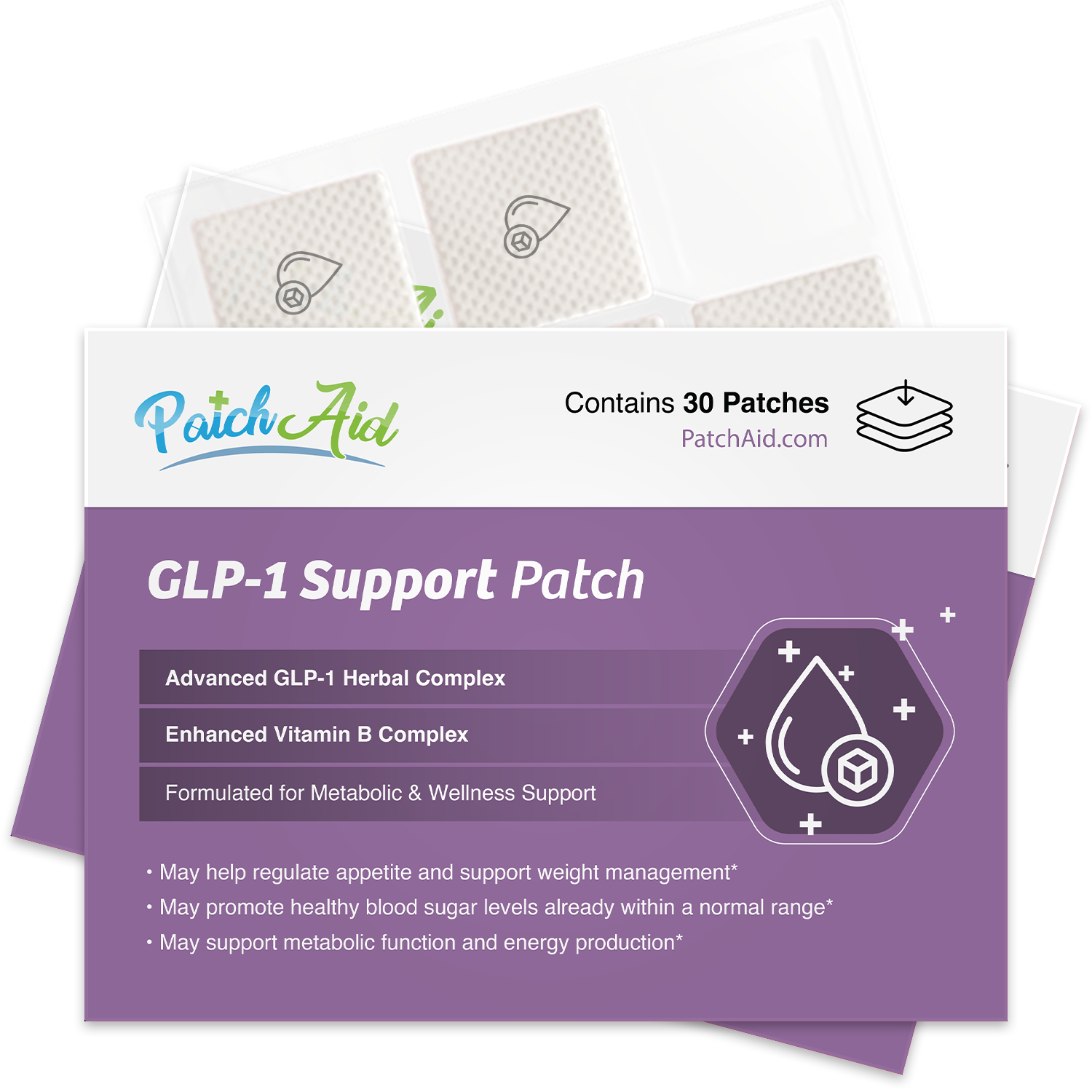 GLP-1 Support Patch – Appetite Control & Metabolic Support