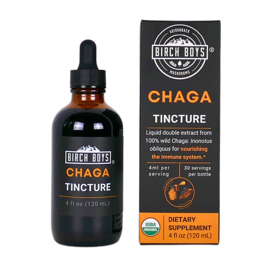 Wild Organic Chaga Tincture (4oz)