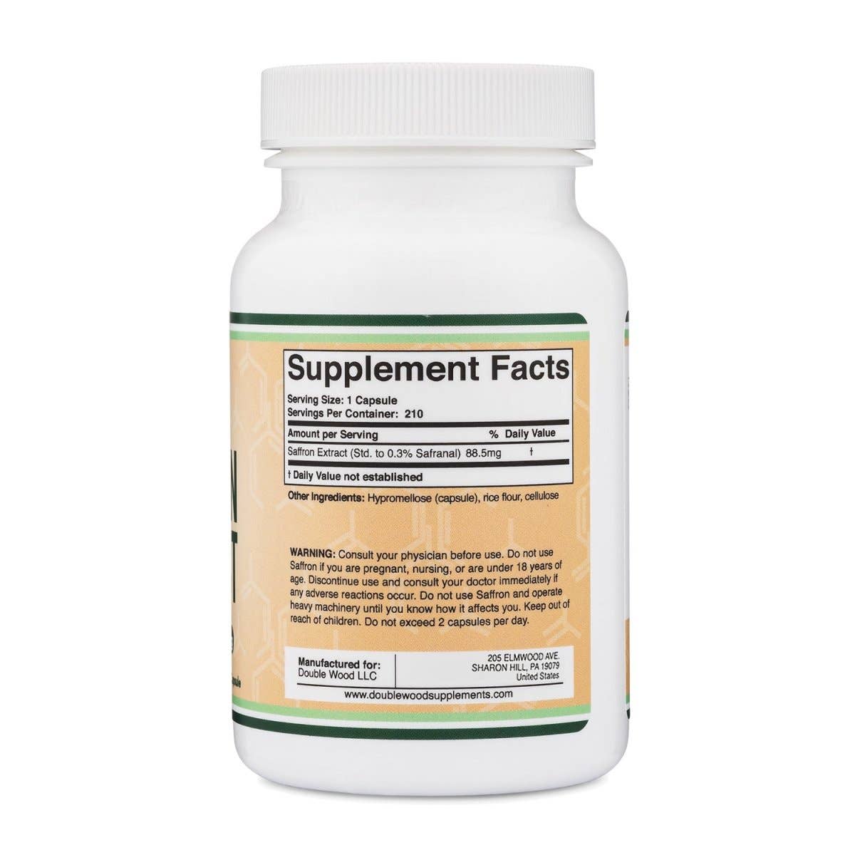 Saffron Extract (210 capsules)
