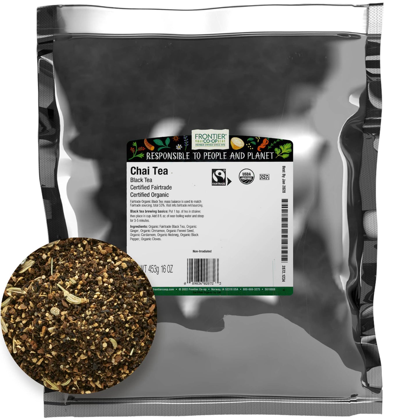Chai Tea, Organic (1 lb)