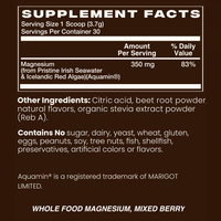 Whole Food Magnesium Powder