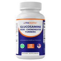 Glucosamine Chondroitin MSM (180 Veggie Capsules)