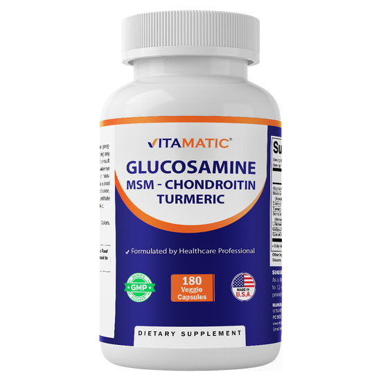 Glucosamine Chondroitin MSM (180 Veggie Capsules)
