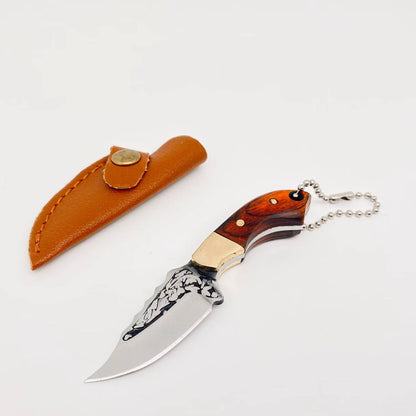Wooden Handle Mini Stainless Steel Knife