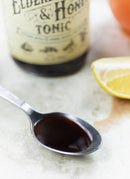 Organic Elderberry & Honey Tonic - Made w/12 Herbs, Roots, & Spice Tonic