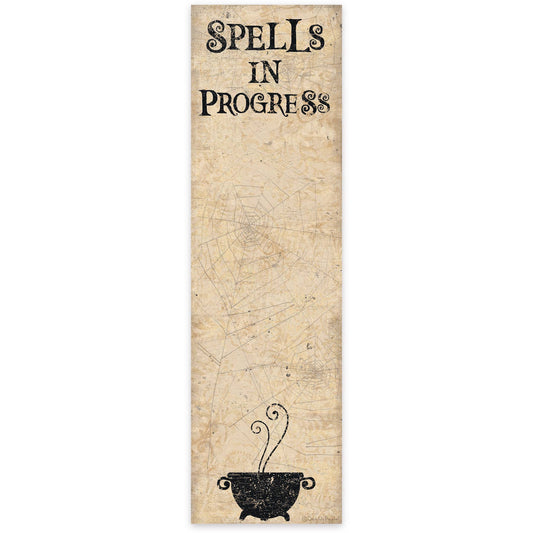 Cauldron Notepad w/Magnet - "Spells In Progress"