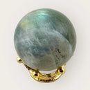 Mini Labradorite Sphere (Size of a marble)
