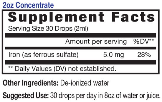 Ionic Liquid Iron Concentrate