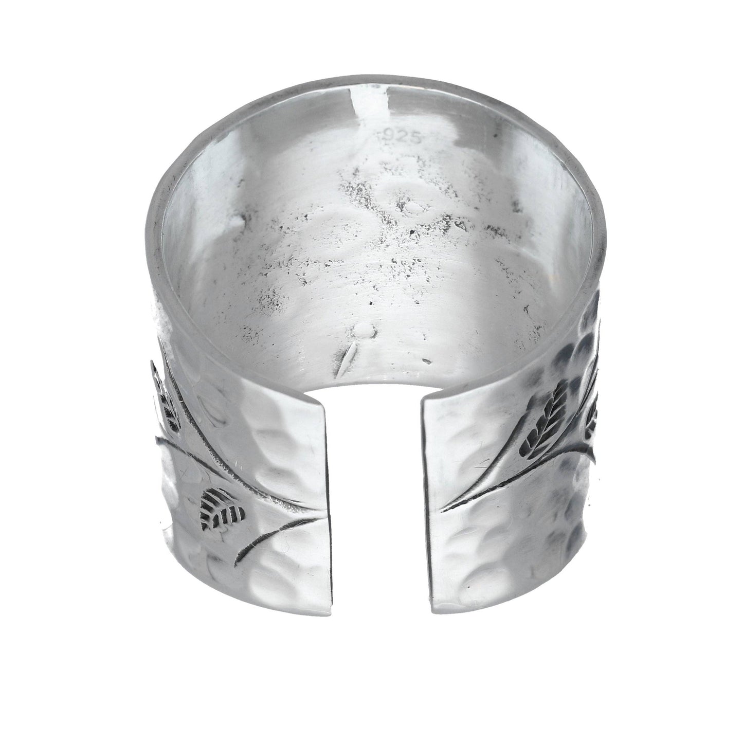 Extra Wide Band Nature Ring (Size 12 & Adjustable to Size 15+)