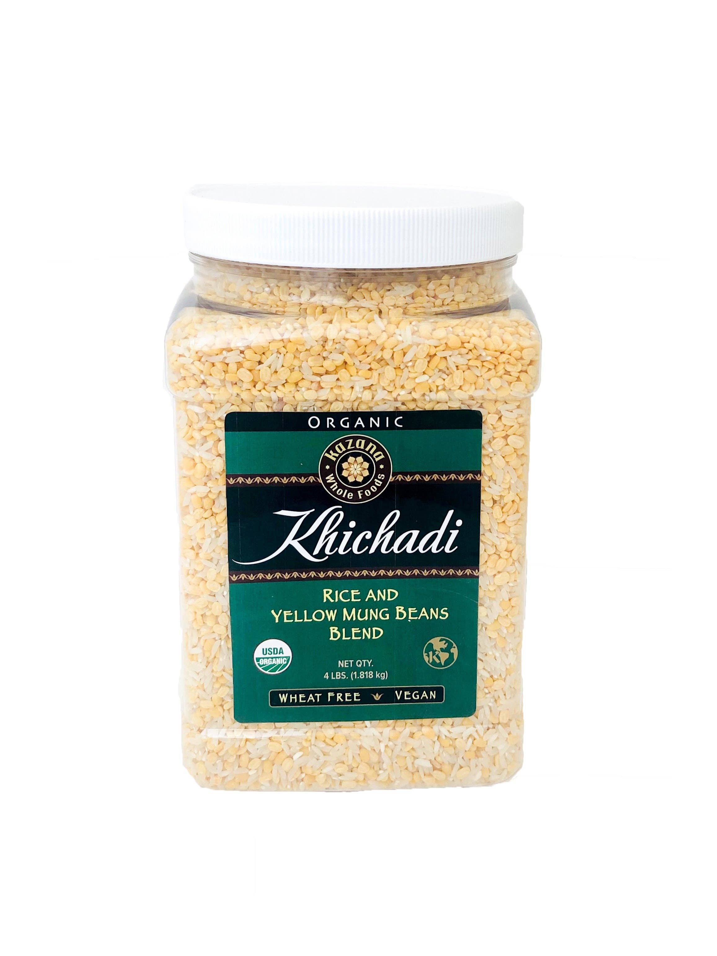 Kitchari - Rice and Yellow Mung Bean Blend, Organic (4lb)
