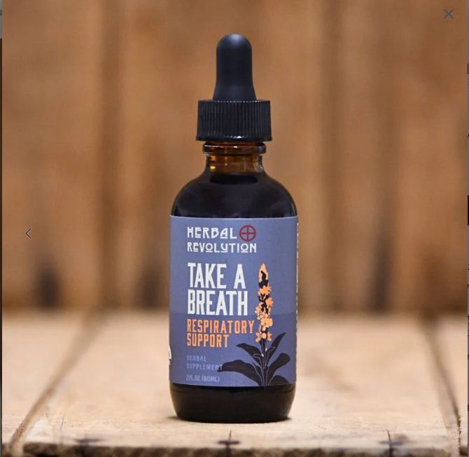 Take a Breath: Respiratory Support Elixir (Organic)