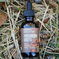 Mushroom & Roots: Daily Immune + Mind + Vitality Elixir: 2 oz.