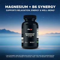 Magnesium Glycinate with B6 - 1000mg (90 Tablets)