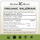 Valerian Root Capsules (Organic)