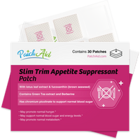 Slim Trim Appetite Suppressant Patch - Reduce Cravings