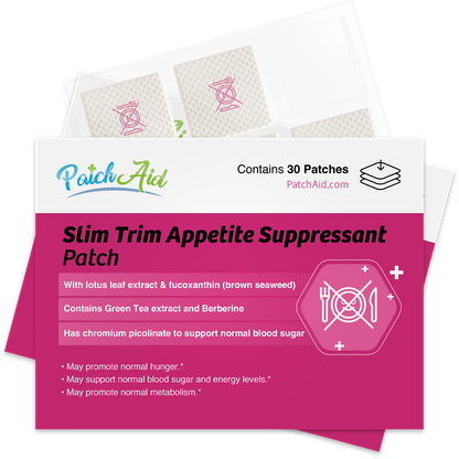 Slim Trim Appetite Suppressant Patch - Reduce Cravings