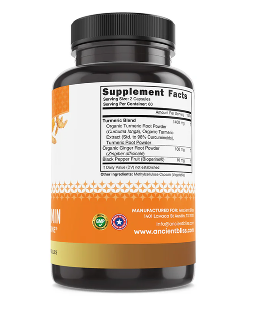 Turmeric Curcumin (120 capsules)