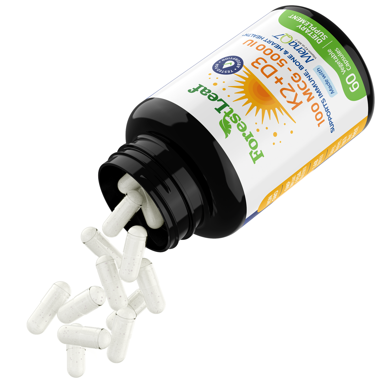 Vitamin K2+D3 (60 capsules)