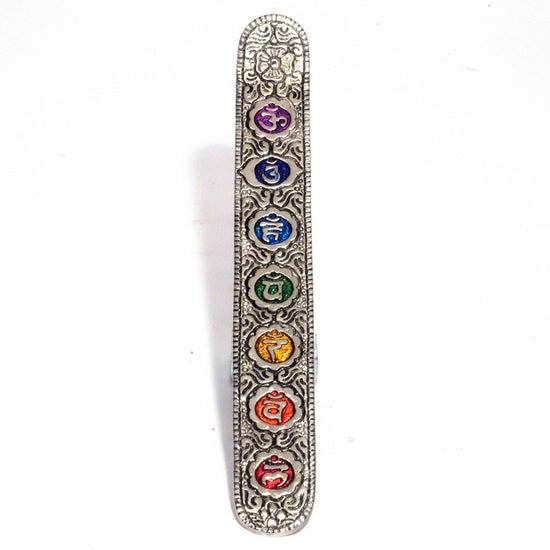 Chankra Incense Burner (Metal, Can be used with stick incense and rolled incense)